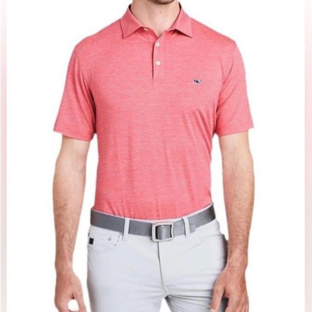 Vineyard Vines Performance Men's Polo Shirt - Classic Short Sleeve Size M